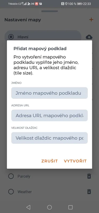 Snímka obrazovky aplikácie HUNTERRA Snímka obrazovky aplikácie HUNTERRA