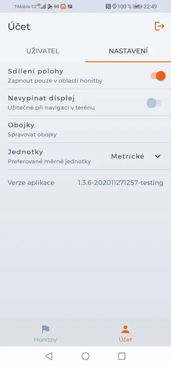Snímka obrazovky aplikácie HUNTERRA Snímka obrazovky aplikácie HUNTERRA